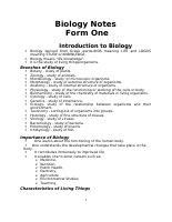Biology form 1 Notes final.docx